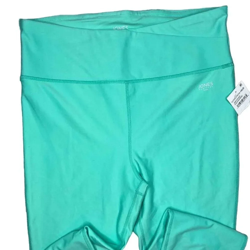 NWT Jones New York aquamarine stream 7/8 leggings size Large